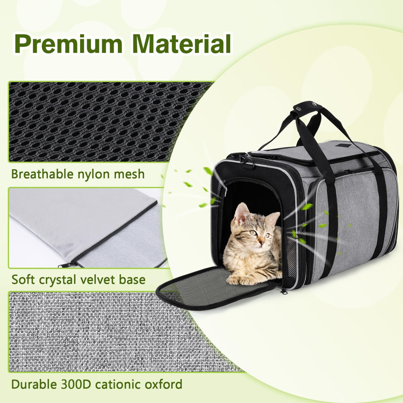 Pet Carrier, Grey