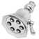 Vintage 6 Jet 1.75 GPM Multi Function Adjustable Shower Head