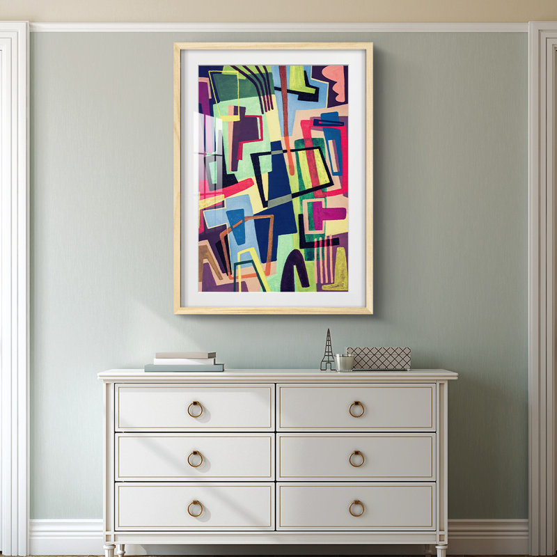 Connected Colors II -Framed Print