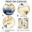 «Coastal Neutrals Flowers» - grand ensemble de 2 fleurs murales-1814836180-1814836181-1814836179