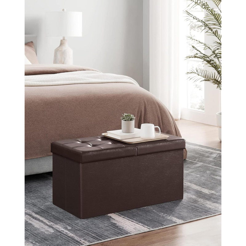 Banc de rangement avec repose-pieds MAZIE Collection