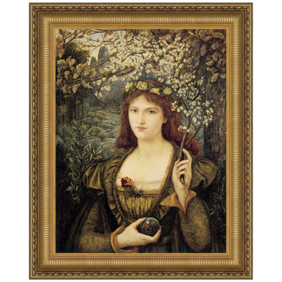 " Madonna Pietra Degli Scrovigni, 1884 " by Marie Spartali Stillman