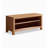 Natural-coloured rectangular solid wood low shoe cabinet-1573660880