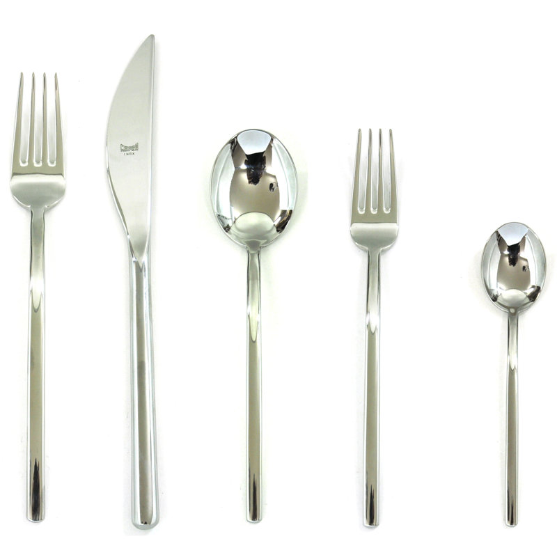 Sveva Flatware Set - 20 Pieces - Stainless Steel