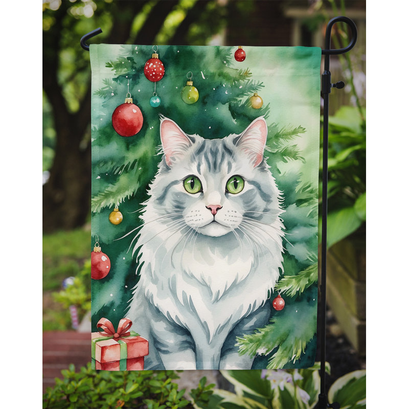 Drapeau de jardin Pixie Bob, American Curl