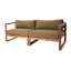 Venice Teak Outdoor Sofa with Sunbrella Cushions-892366778
