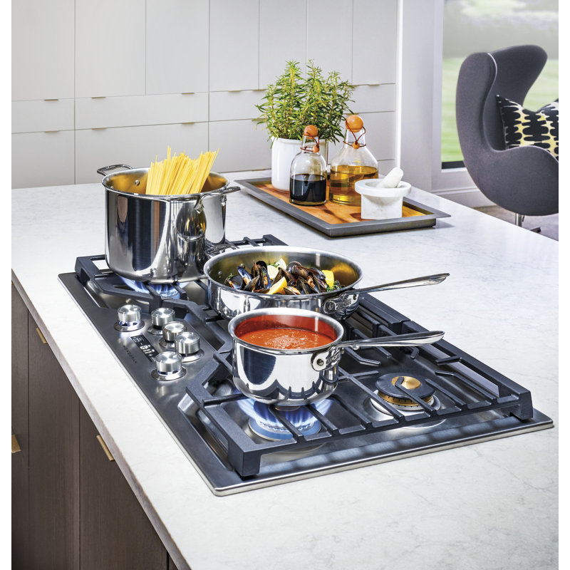 Monogram 36" Deep-Recessed Gas Cooktop