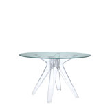 Sir Gio Round Glass Dining Table