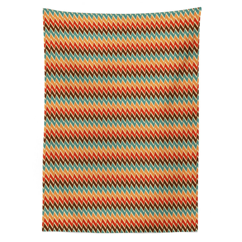 Chevron Tablecloth, 84" x 60"