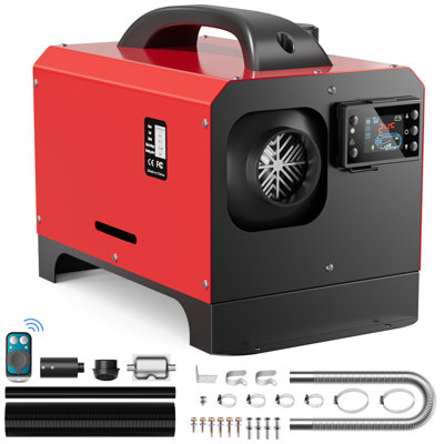 Domccy® Diesel Heater 12v, 8kw Diesel Air Heater With 5l/1.3gal Fuel Tank