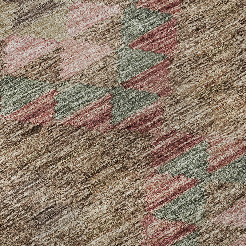 Premium Machine Washable Barry AMF1226 Global Rug, Runner 2'3" x 7'6"