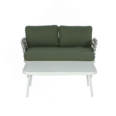 Ensemble de causeuse et table Modern