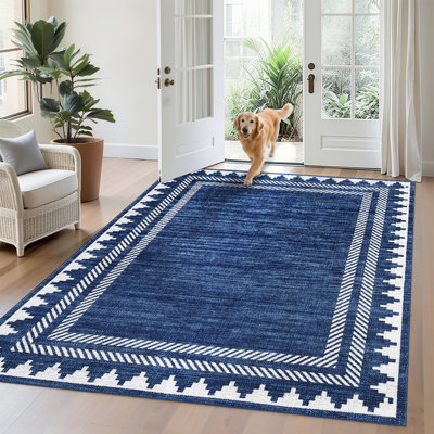 Tapis lavable Geometic Border