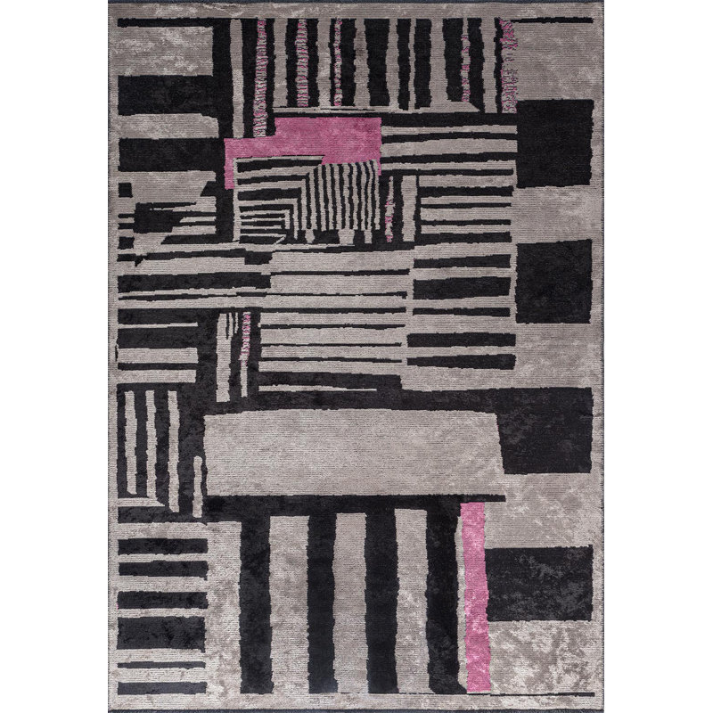 Rapture Abstract Area Rug, Rectangle 7'10" x 9'10"