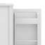 Meuble-lavabo de 20 po avec lavabo en céramique, armoire de salle de bain avec porte-étagères et porte à fermeture en douceur, tablette réglable en forme de U-1544605128