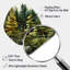 Pine Tree Symphony I - Horloge murale en forme de pin, horloge murale-819375776
