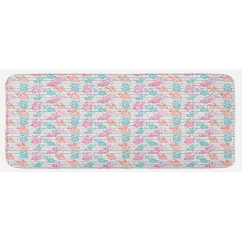 Tapis de cuisine tropical