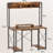 Didi 120cm W Rectangle Computer Desk with Hutch and Cabinet Home Office Desk Gaming Desk-1205409039