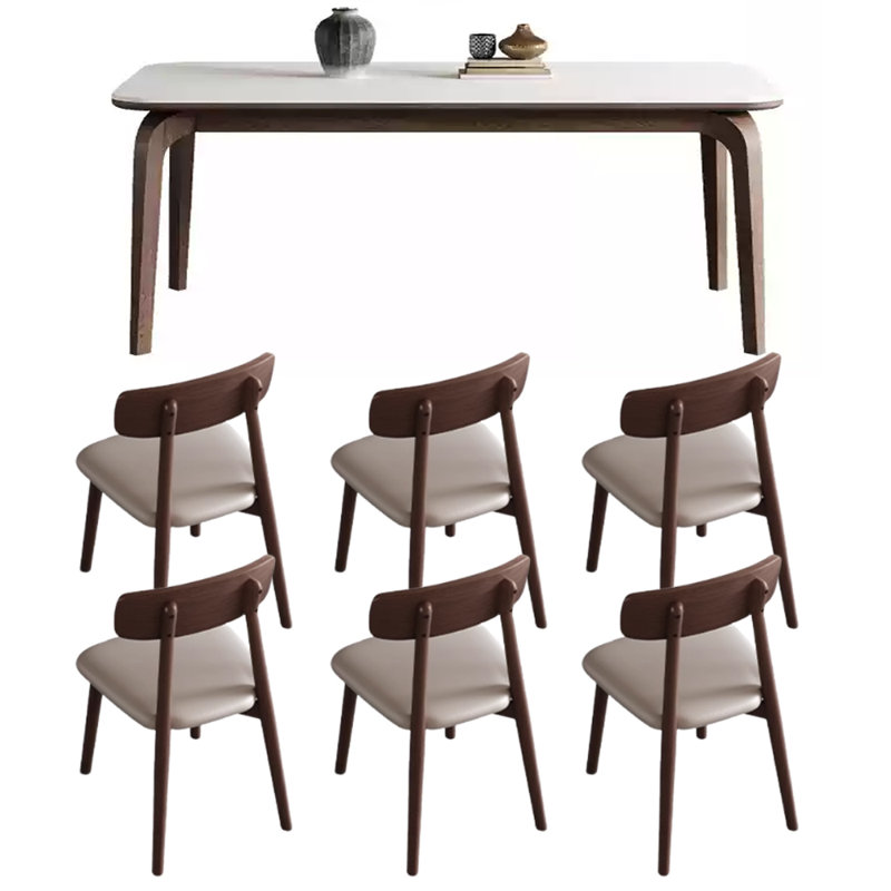 Ensemble de table de salle à manger Modern, H 29,52 po x L 70,86 po x l 35,43 po