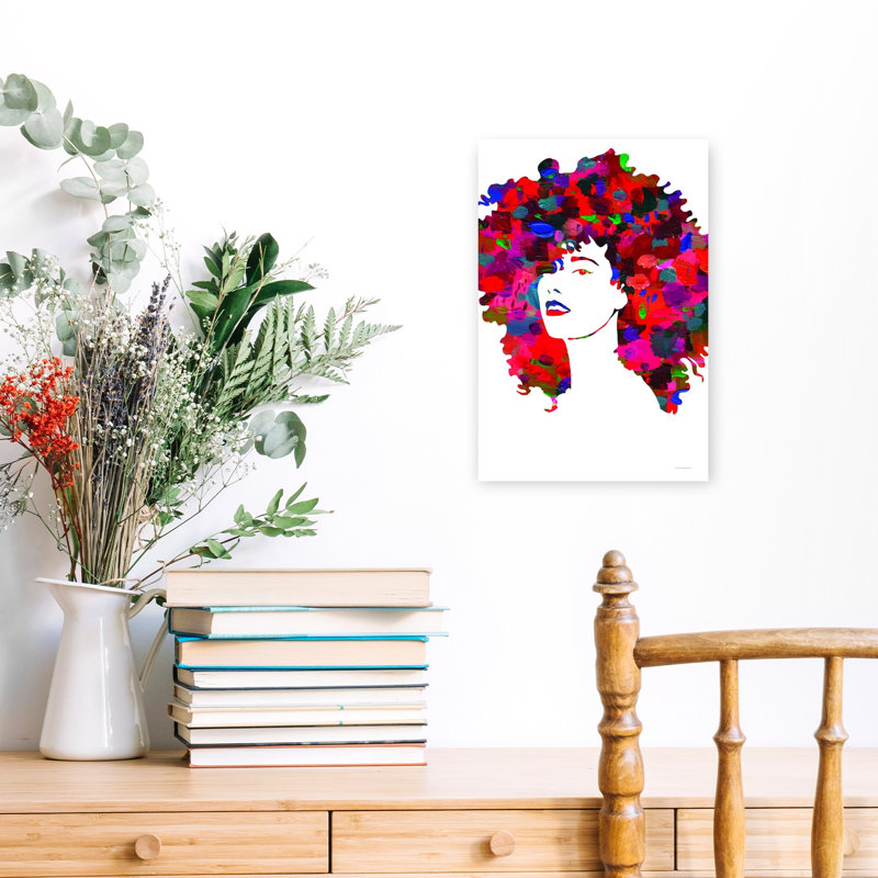 Bright And Supreme Abstract Contemporary Wall Art Print, 45.72cm H x 30.48cm W