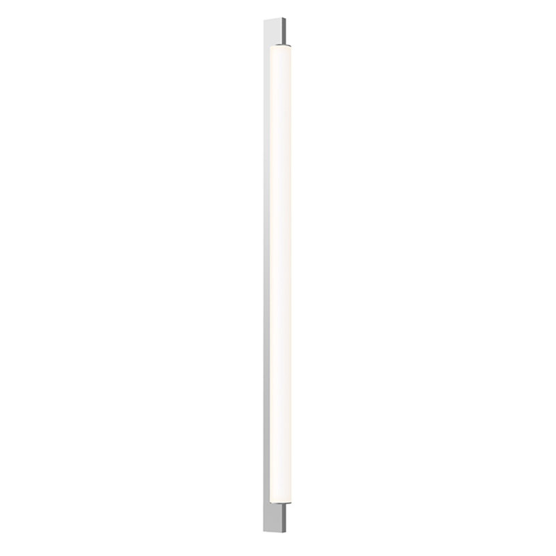 Éclairage pour meuble-lavabo à DEL Keel - 36 po, Aluminium satiné brillant, 3000 K