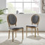 Chaise rembourrée Baril-445823134