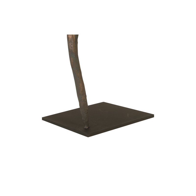 Figure Statue on Metal Base