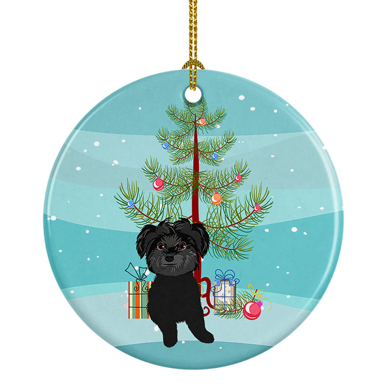 Décoration de Noël Shih-Tzu, Shih-Tzu Black