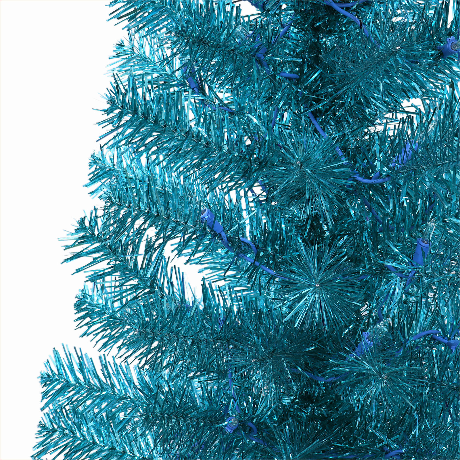 Glaudia 4.5' Lighted Artificial Pine Christmas Tree