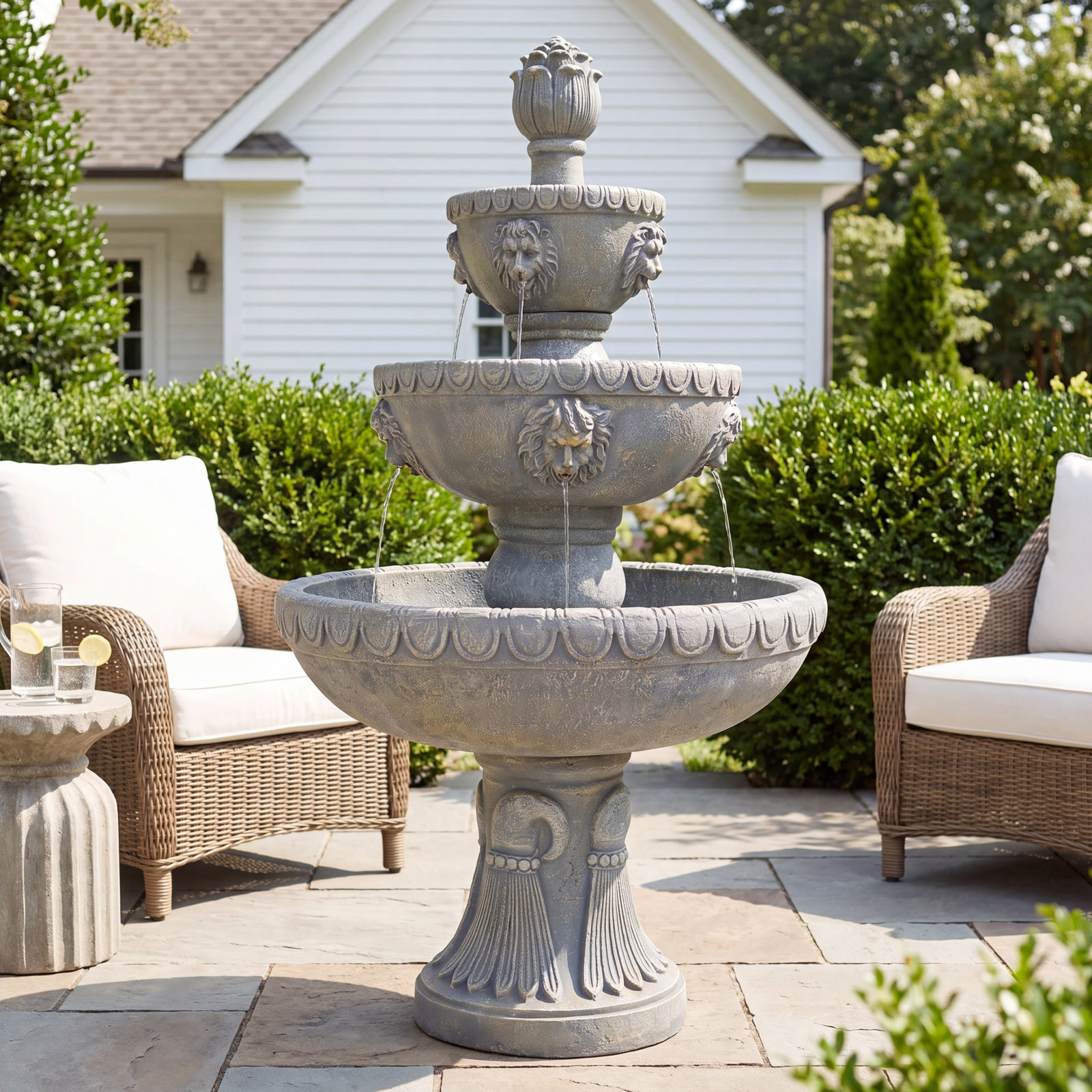 Dunaway 4-Tier Fountain
