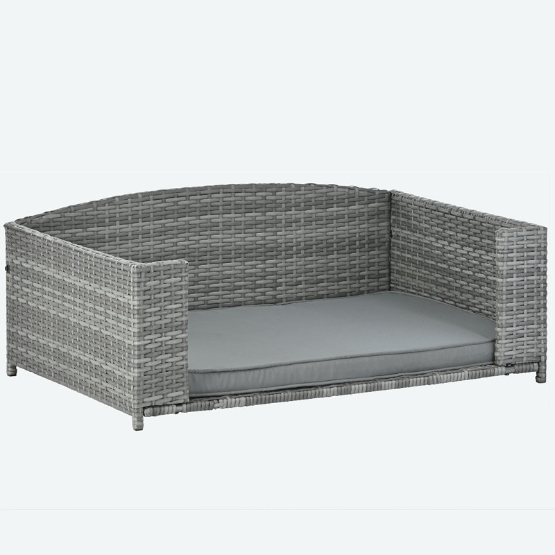 Lit pour chien Seasonal PE, Gris foncé, H 5,51 po x l 34,65 po x P 22,44 po