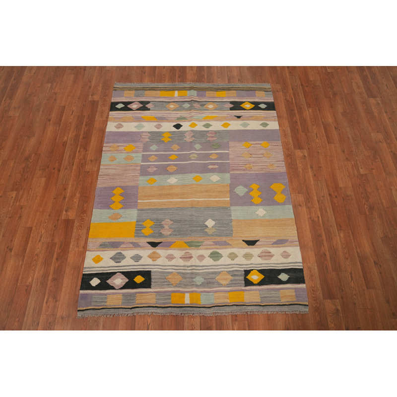 Tapis géométrique Kilim