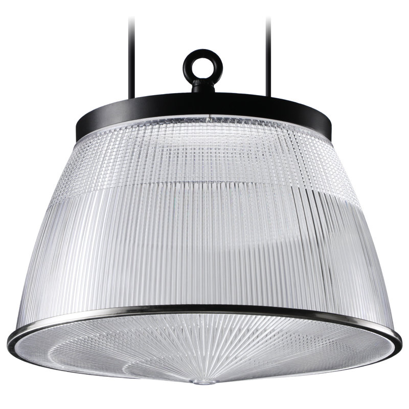 Luminaire à DEL 150W Ufo High Bay avec réflecteur, intensité 0-10v, 21700lm Utra-Bright, lumière du jour 5000k