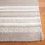 Tapis rayé en laine et coton tissé à la main Rodgers-559714437