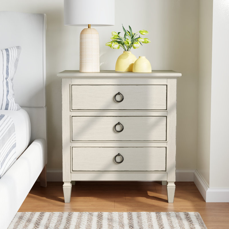 Levin 28'' W Nightstand, Cotton-Hued