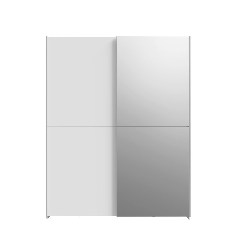 Nandor Sliding-Door Wardrobe , 190cm H x 150cm W x 61cm D