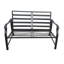 Banc en métal avec coussins Aasen