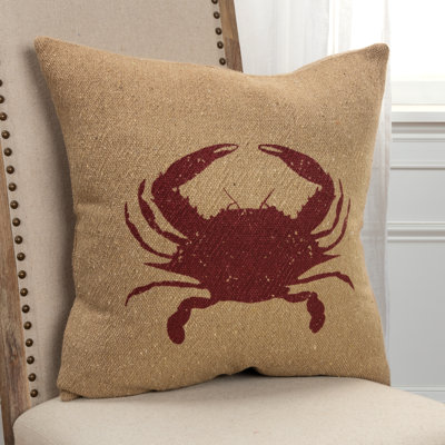 Recycled Cotton Prints Cotton Throw Pillow