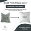 Coussin décoratif décoratif Fabividine Boho, jeté, coton épais, (noir, noir)-103180181