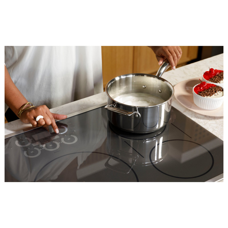 36" Electric Cooktop with 5 Elements, Stainless Steel
