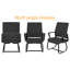 Chaise de bureau moderne minimaliste - structure en métal, douce et confortable, pour la maison et le bureau, disponible en plusieurs couleurs-1257464595-1257464594