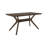 Muhsina Cross Leg Rectangular Dining Table-804823994-786504167