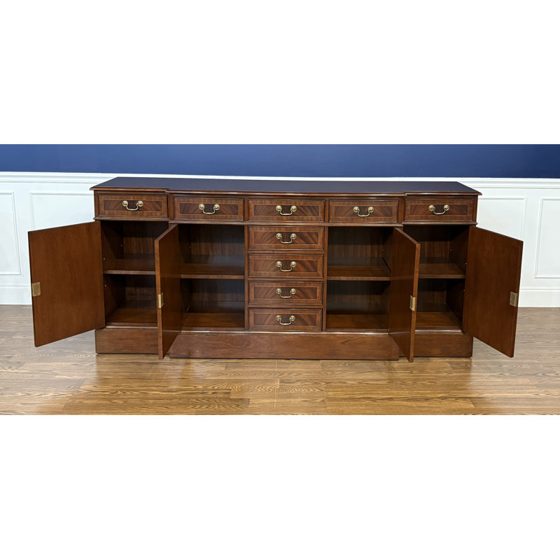Large Traditional Mahogany Buffet