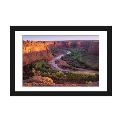 « tsegi négligent, canyon de chelly national-, arizona », reproduction de photo sur toile