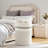Laundry Hamper Tall Woven Rope Storage Basket For Toys Dirty Clothes In Living Room Bathroom Bedroom
