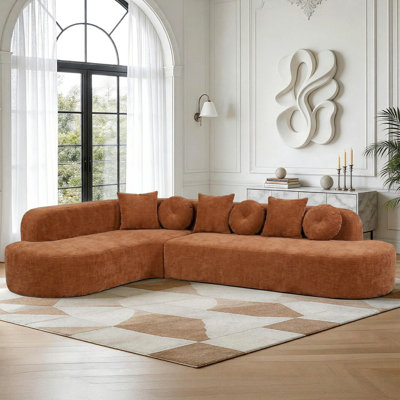 Canapé modulaire incurvé moderne Boneless