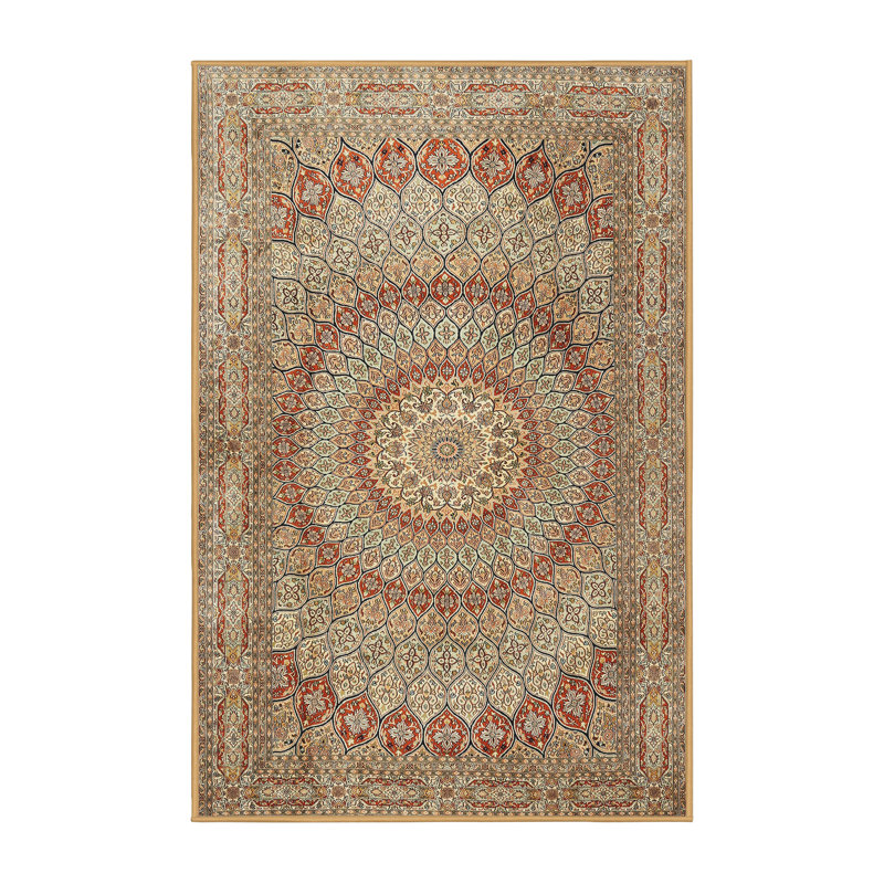 Oriental Indoor Rug, Rectangle 5' x 7'