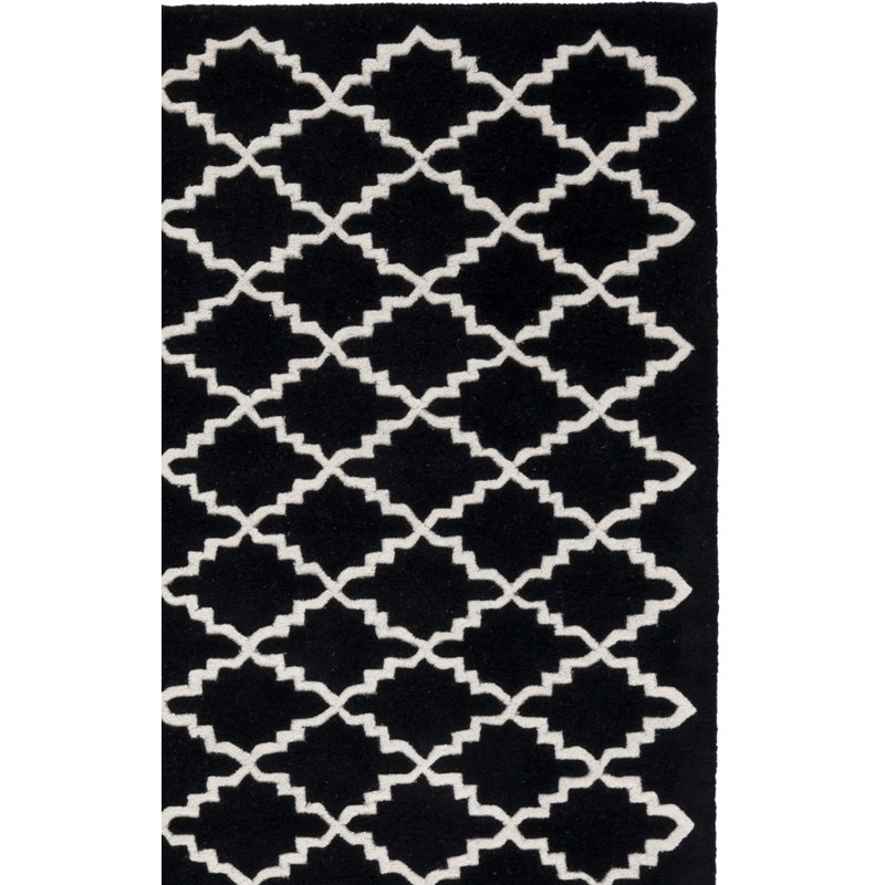 Carolene Hand Tufted Wool Geometric Rug, Runner 2'3" x 9'