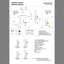 UltraBeam 3 Watt LED Wall Mounted Adjustable Bedroom Reading Lamp-135440670