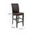 Ice Harbor Upholstered Counter Stool with Solid Wood Frame